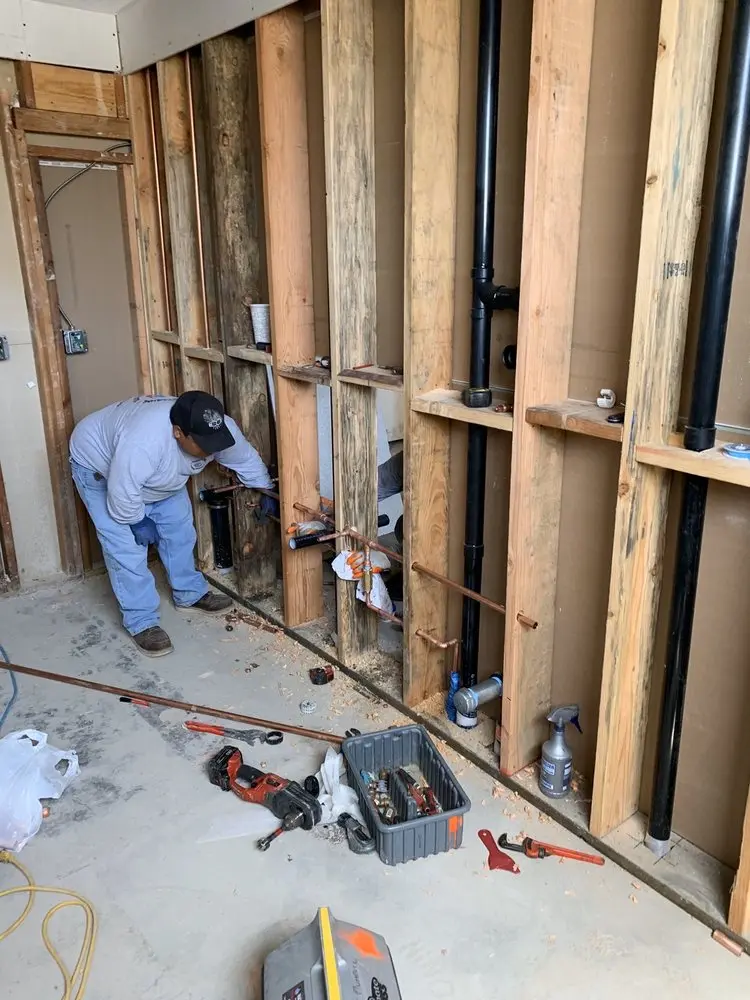 Commercial rough-in plumbing for Trenchless Sewer Repair in Power Ranch
